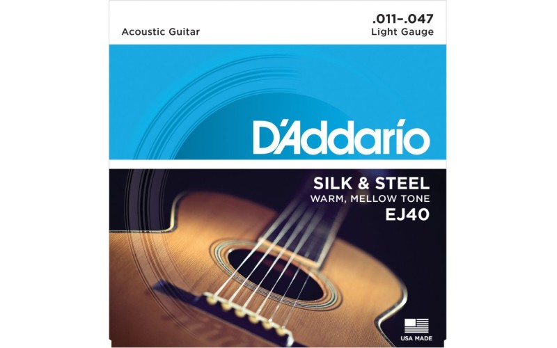 D'ADDARIO EJ40 - струны для акустической гитары ФОЛК